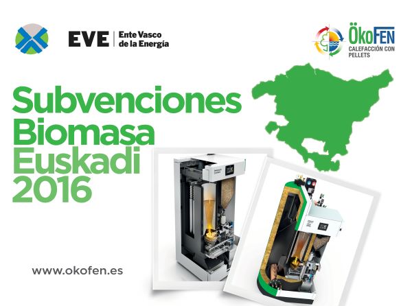 Subvenciones biomasa Euskadi 2016